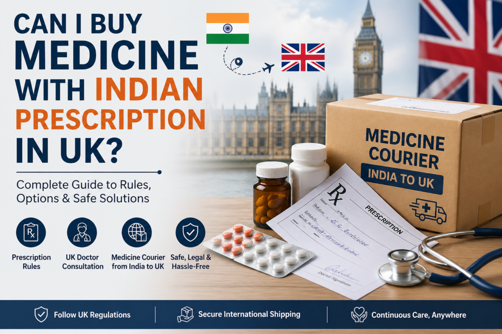 can i buy medicine with indian prescription in UK